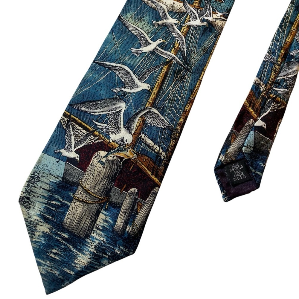 Tango Max Raab Americana Series Tie Down To The Sea 1897 Nautical Sailing Ship - Picture 3 of 8